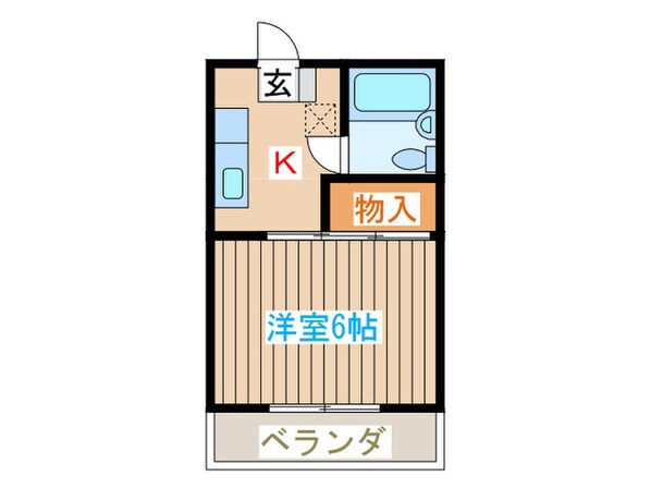 ヴィラ－ジュマスダの物件間取画像